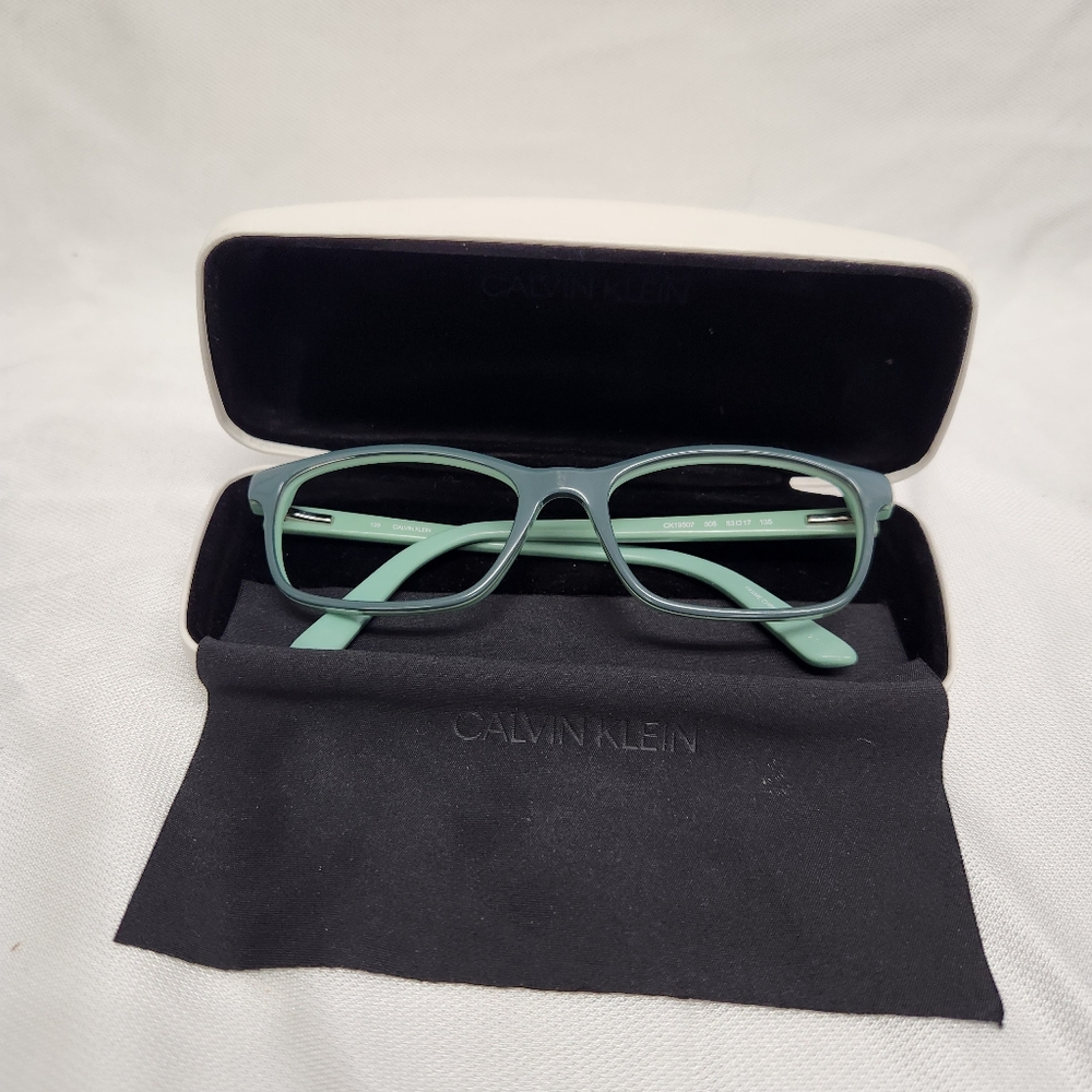 Calvin Klein Women's Mint Green Eyeglasses